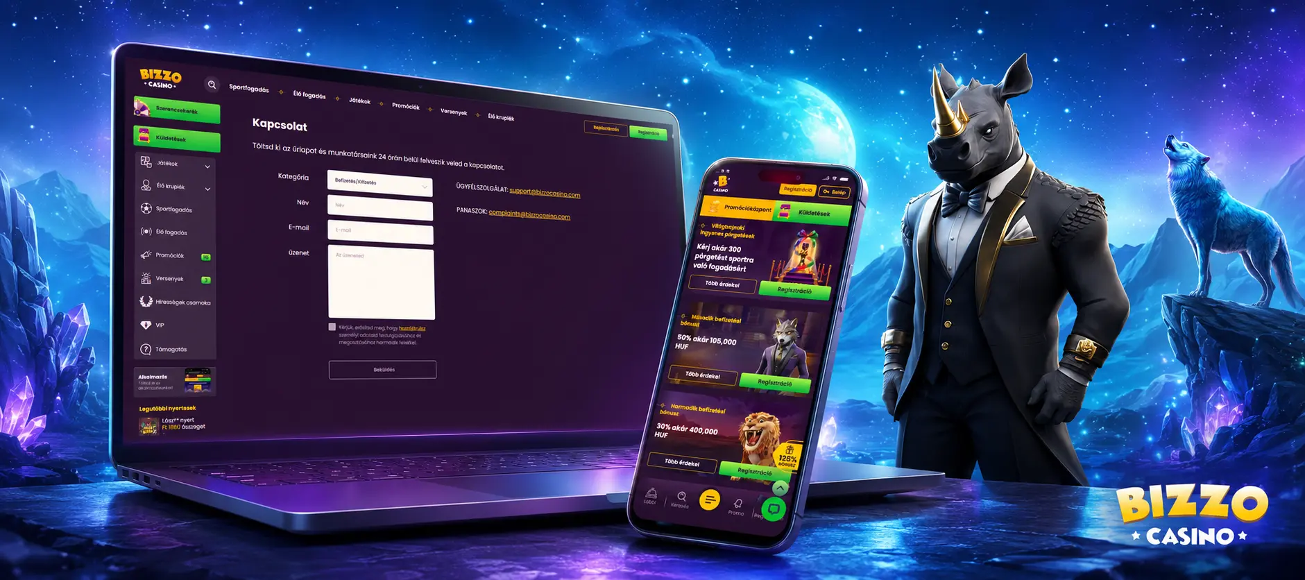 Milyen problémákban segít a Bizzo Casino?